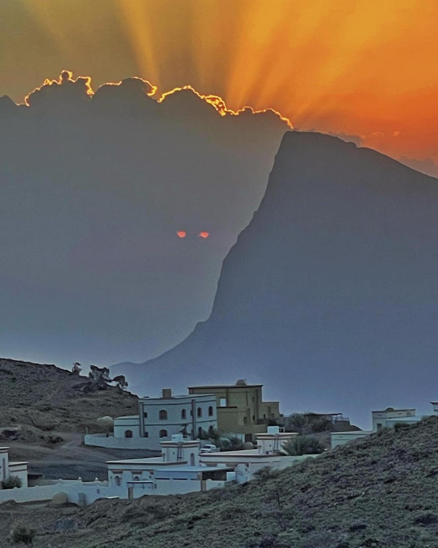 فيلا Jebel Shams Sky Misfāh المظهر الخارجي الصورة